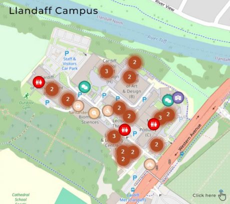Llandaff campus - click me